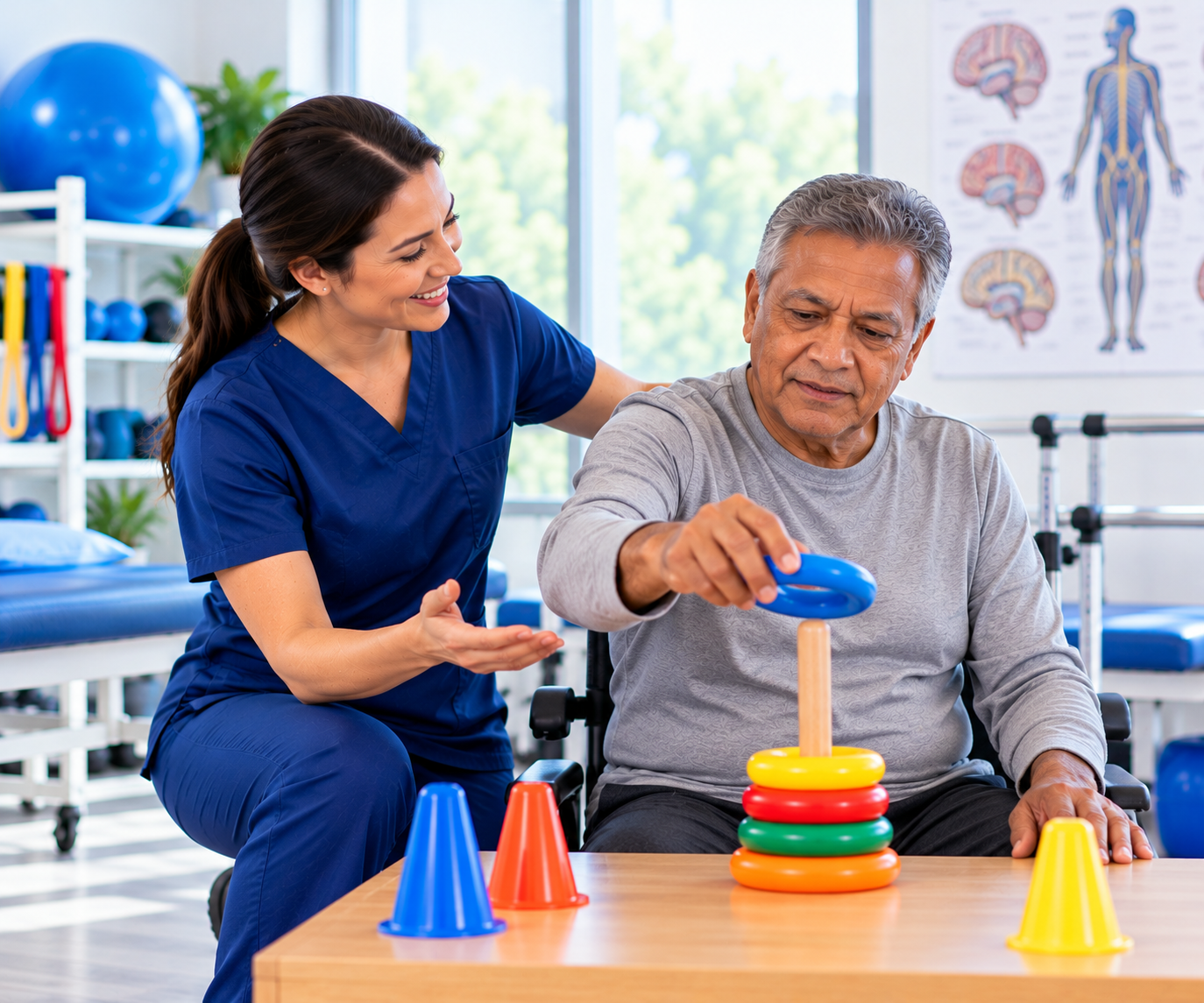 Neurological Rehabilitation Ring Exercise